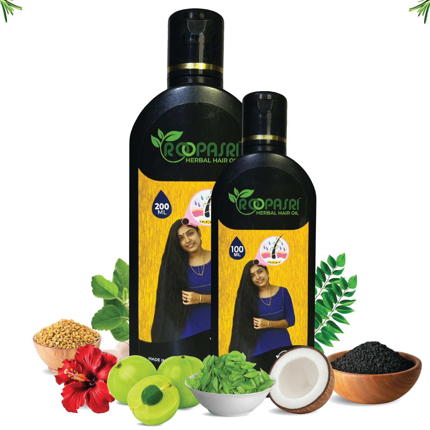 Roopasri Herbal Hair Oil 300 ml